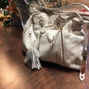 Vintage Cole Raan off-white handbag